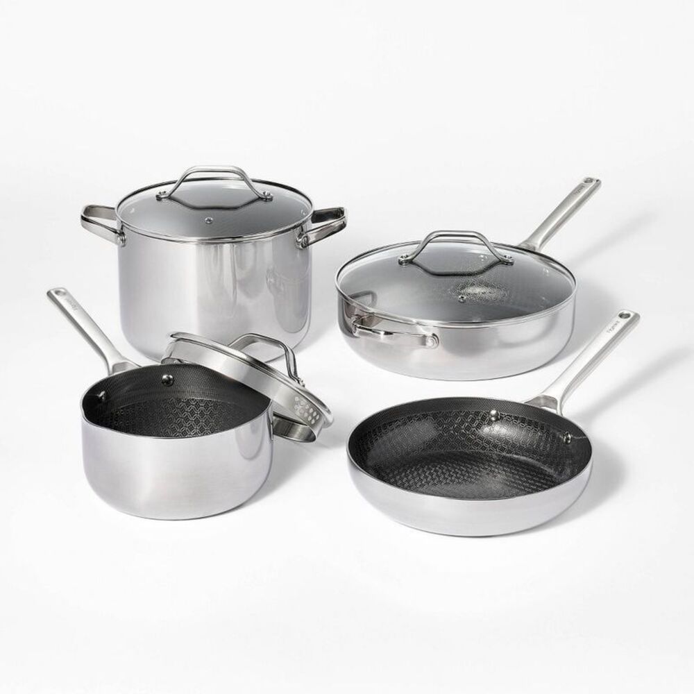 7pc Nonstick TripleClad Cookware Set - Figmint
